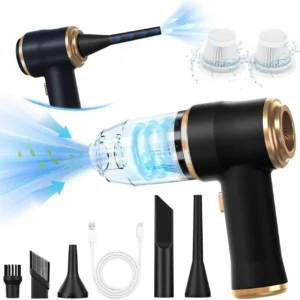 handheld cordless car vacuum cleaner 19000pa powerful 6 in 1 portable with smart display for car home office pet use